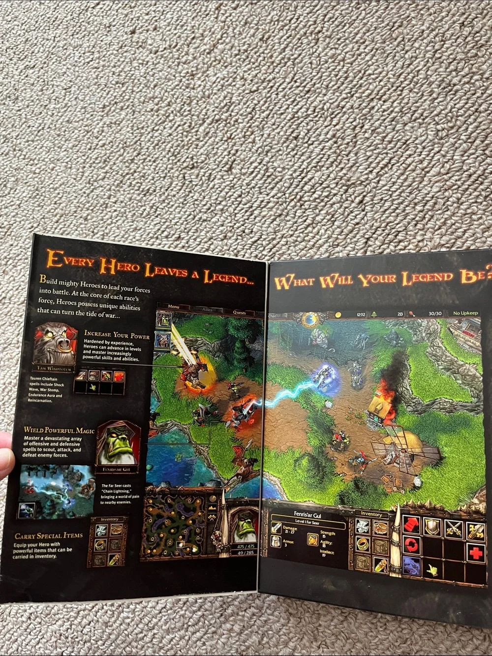 Warcraft III: Reign of Chaos - Black Cover